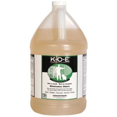 cleaning supplies for animal shelter- koe concentrate